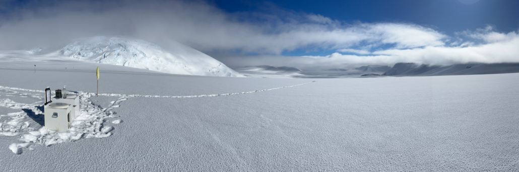 Toilette Mt. Vinson, Antarktis